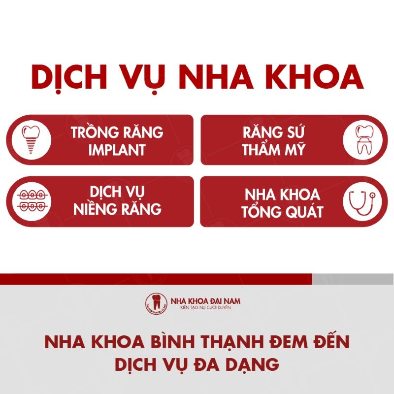 Nha khoa Binh Thanh dem den cac dich vu nha khoa da dang