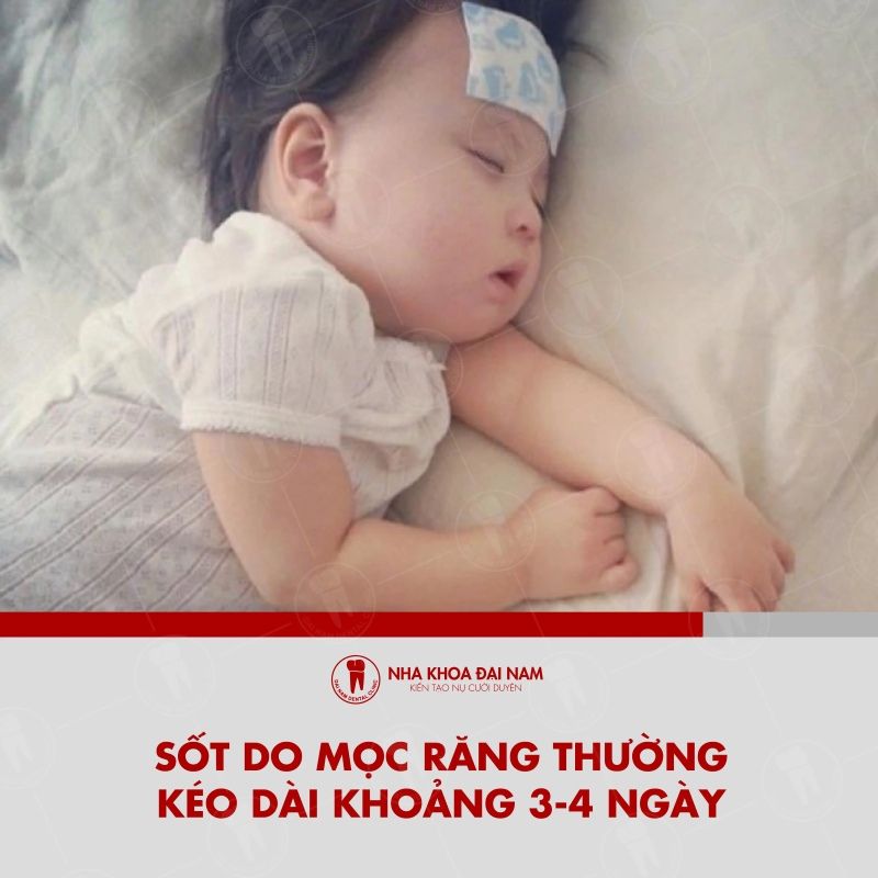 Tinh trang sot do moc rang o tre keo dai khoang 2 3 ngay