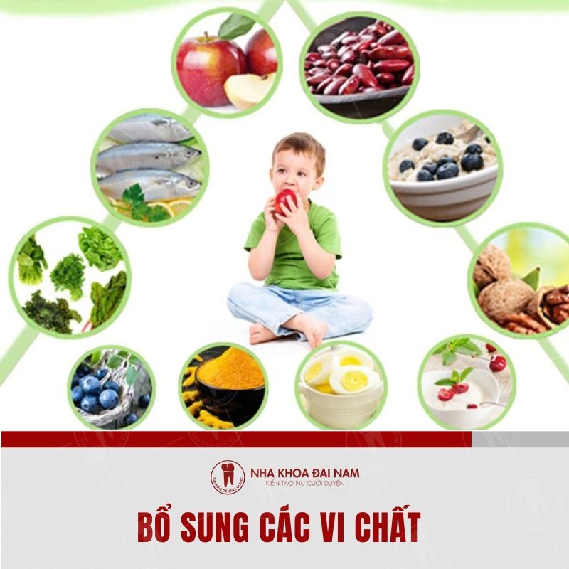 Bo sung day du cac chat dinh duong cho tre