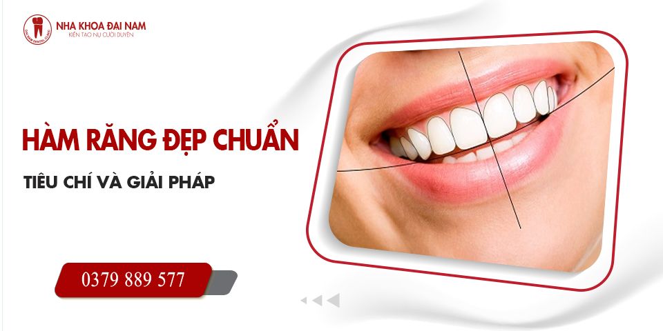 Hàm răng đẹp như thế nào? 6 tiêu chí đánh giá hàm răng đẹp chuẩn