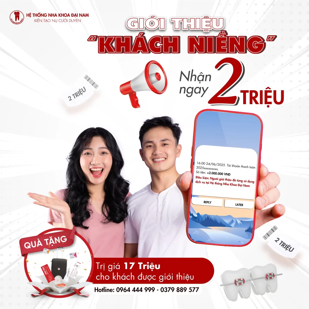 Chương Trình Giới Thiệu Khách Niềng – Nhận Ngay 2 Triệu Đồng