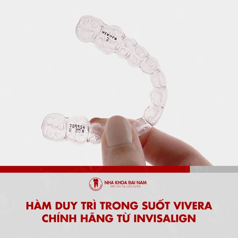 Ham duy tri Vivera chinh hang tu Invisalign
